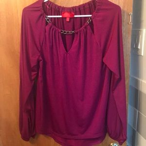 Jennifer Lopez Fuchsia Top